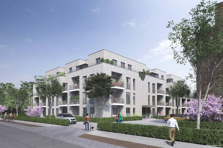 Buy Condominium in Quickborn - Feldbehn-Quartier - Quickborn, Justus-von Liebig-Ring 4/6