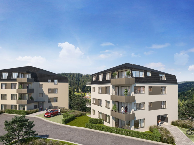 Buy Condominium in Freudenstadt - Rappenquartier, Rappenstraße / Straßburgerstraße