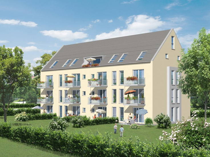 Buy Condominium in Munich-Moosach - Wohnen in Alt Moosach, Quedlinburger Straße 37