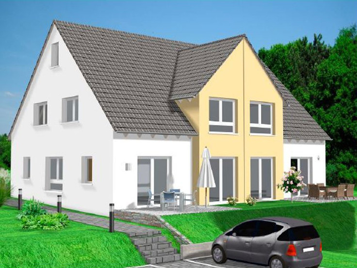 Buy Semi-detached house, House in Burgthann - Doppelhaushälfte Burgthann, 