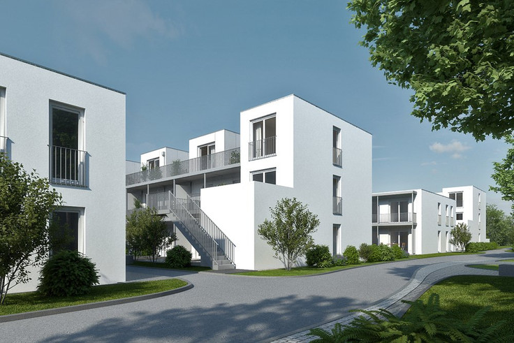 Buy Condominium, Maisonette apartment, Townhouse in Munich-Bogenhausen - NEST P#02, Ruth-Drexel-Straße