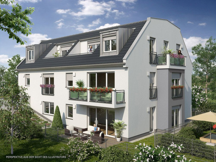 Buy Condominium in Munich-Bogenhausen - Geming 24 - ETW - Daglfing, Gemingstrasse 24