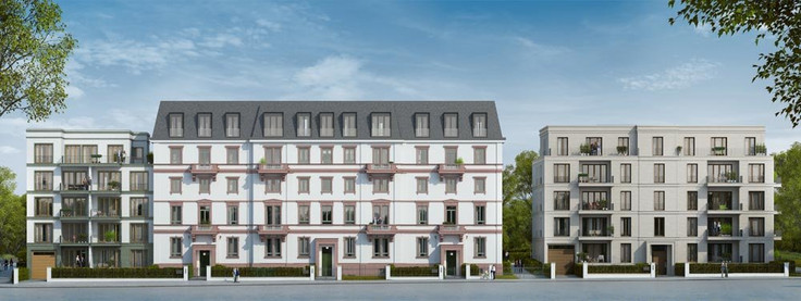 Buy Condominium in Frankfurt am Main-Nordend-West - Edenholz - Frankfurt, Holzhausenstraße 72-84