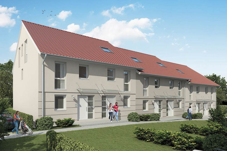Buy Terrace house, Capital investment, House in Büdingen - Im Lipperts 1-7, Im Lipperts 1 - 7