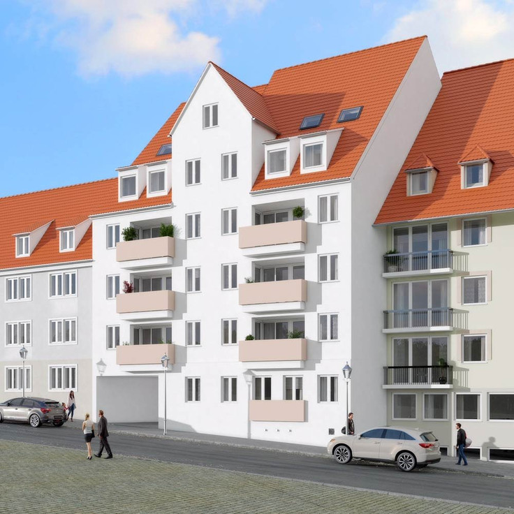 Buy Condominium, Loft apartment, Maisonette apartment in Nuremberg-Altstadt, St. Lorenz - WEBER.ACHT, Webersplatz 8