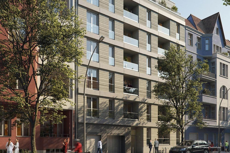 Buy Condominium, Apartment building in Berlin-Charlottenburg - Kaiser im Kiez, Kaiser-Friedrich-Straße 24-25