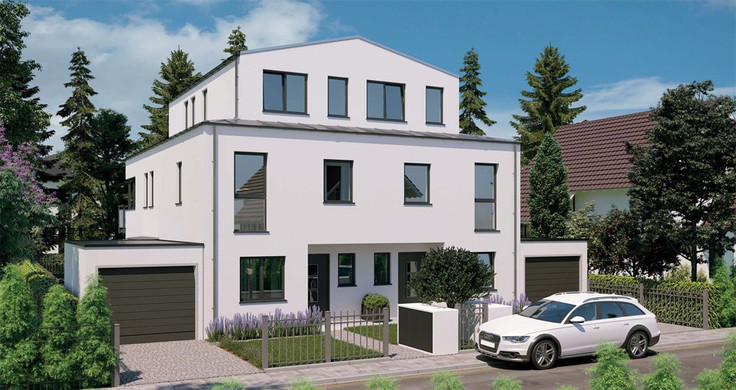 Buy Semi-detached house in Munich-Forstenried - Wohnen am Südpark, 