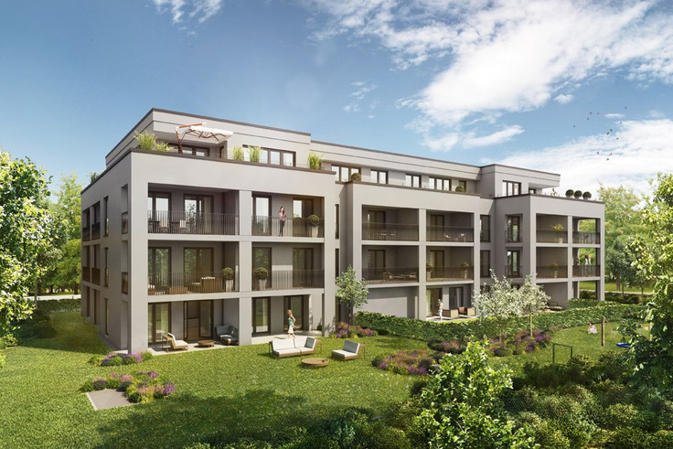 Buy Condominium, Penthouse in Ottobrunn - Verde - Ottobrunn, Robert-Koch-Straße 15