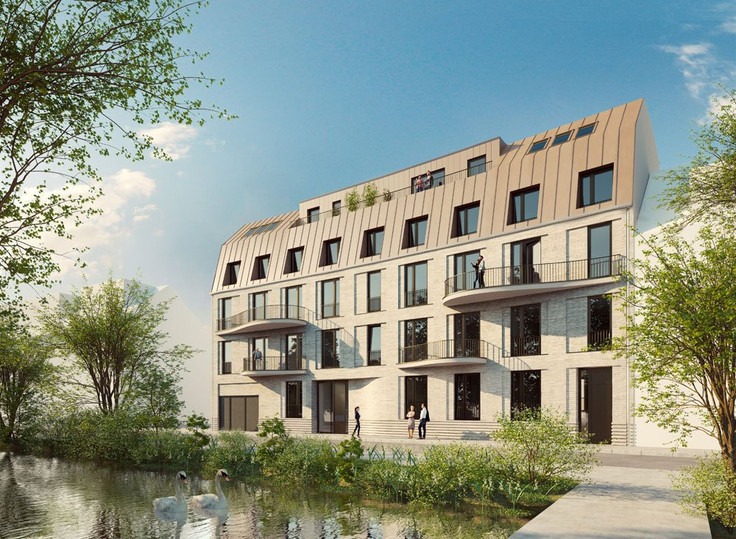 Buy Condominium, Penthouse in Dusseldorf-Pempelfort - Louise am Hofgarten, Louise-Dumont- Straße 25