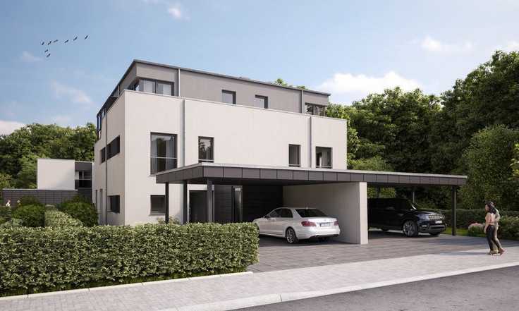 Buy Terrace house, Semi-detached house, House in Potsdam-Groß Glienicke - Villen im Villenpark, Heinz-Sielmann-Ring 101