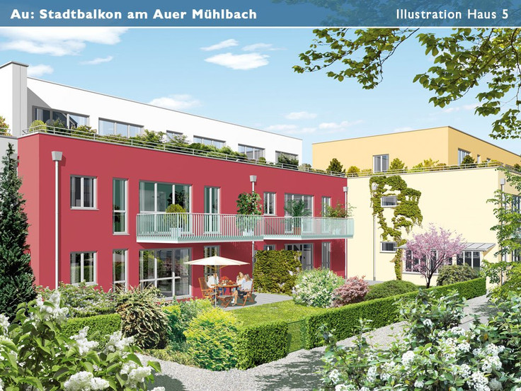 Buy Condominium in Munich-Au - Stadtbalkon am Auer Mühlbach, Pöppelstraße 3
