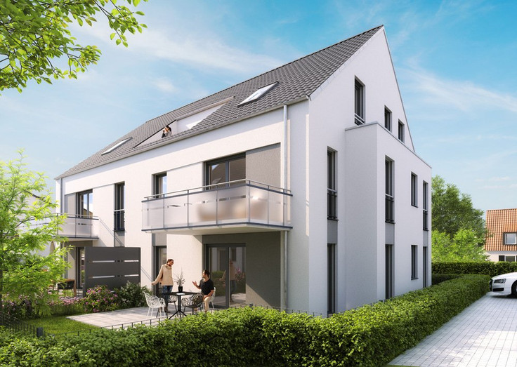 Buy Condominium, Terrace house, House in Forchheim - Beethovenstraße 8 - Bauabschnitt 1, Beethovenstraße 8
