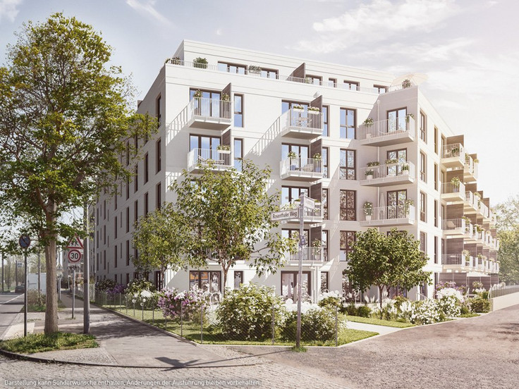 Buy Condominium, Investment property, Capital investment in Berlin-Französisch Buchholz - Vive la Rose, Rosenthaler Weg / Ecke Tiriotstraße