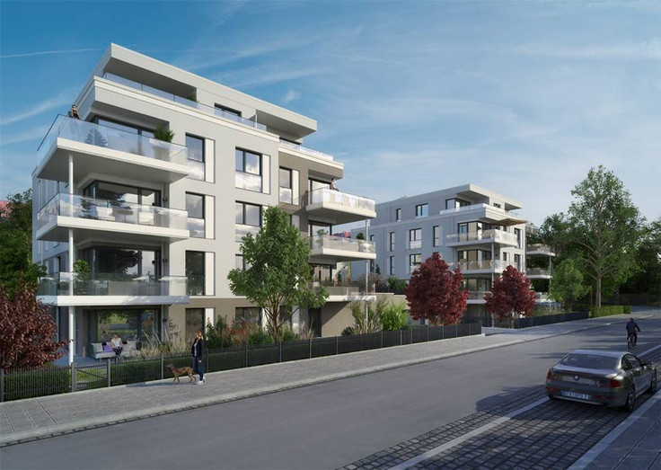 Buy Condominium, Maisonette apartment, Penthouse in Fürth-Südstadt - Rednitz JUWEL, Dambacher Straße