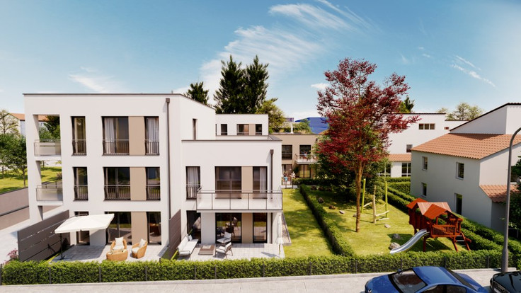 Buy Condominium in Erlangen - Gebbert-Karree, Gebbertstraße 125, Ecke Gleiwitzer Straße