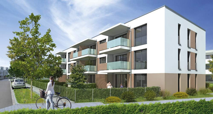 Buy Condominium in Nuremberg-Großreuth bei Schweinau - Großreuth Grün - STIL 55, Guerickeweg