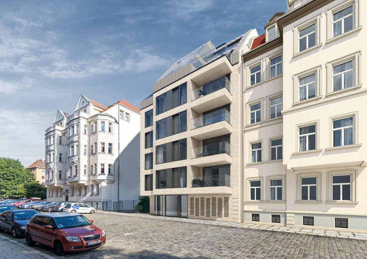 Buy Condominium in Leipzig-Südvorstadt - Villa Kant, Kantstraße 10