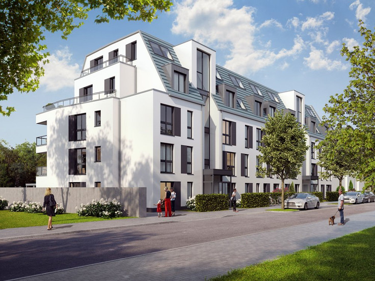 Buy Condominium, Apartment building in Hilden - LIVIN Hilden, Feldstraße 1-3
