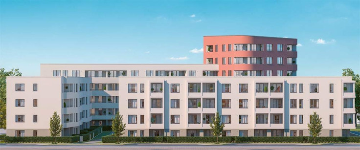 Condominium, Penthouse buy in Augsburg / Schäfflerbach: KULT.QUARTIER Augsburg, Walterstraße 9
