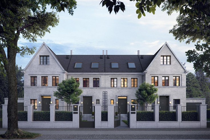Buy Terrace house, Townhouse, House in Berlin-Schmargendorf - Davoser Strasse 5, Davoser Straße 5