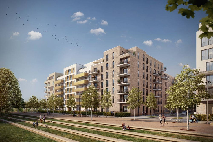 Buy Condominium in Hamburg-Altona - AltOh!na - Meine Mitte - Baufeld 5, 