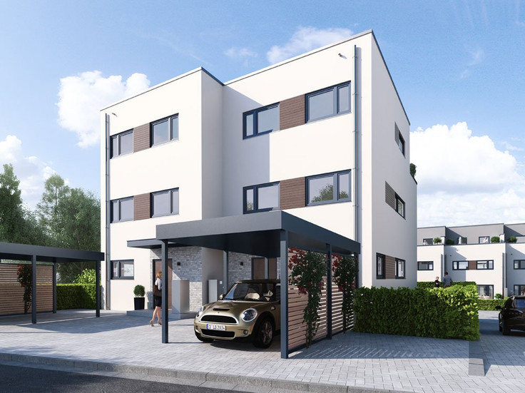 Buy Terrace house, Semi-detached house, Townhouse, House in Oberursel (Taunus) - OberurselPUR, Erich-Ollenhauer-Straße 25