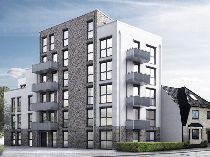 Buy Condominium, Apartment building in Hamburg-Eidelstedt - Einfach Eidelstedt, Pinneberger Chaussee 24