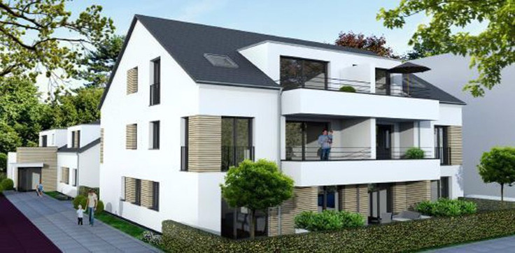 Buy Condominium, Apartment building in Aachen - Wohnen in Aachen-Haaren, Hofenbornstraße  23-29