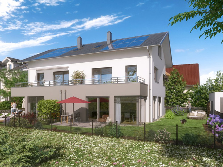Buy Semi-detached house in Bruckmühl - Am Weiher 5 - 5a, Am Weiher 5 und 5a