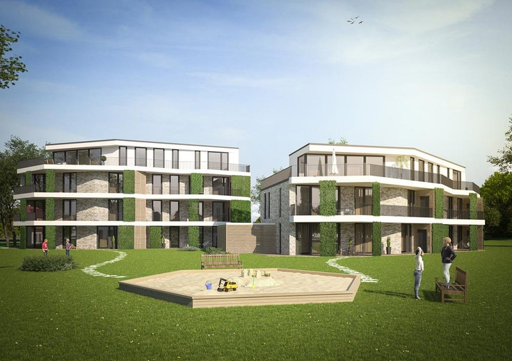 Buy Condominium, Penthouse in Glücksburg - Ruhetaler Weg, Ruhetaler Weg 1f + 1g