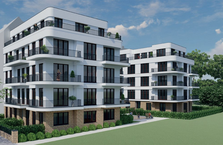 Buy Condominium, Apartment building, Penthouse, Ground-floor apartment in Berlin-Tegel - Brunow27, Brunowstraße 27