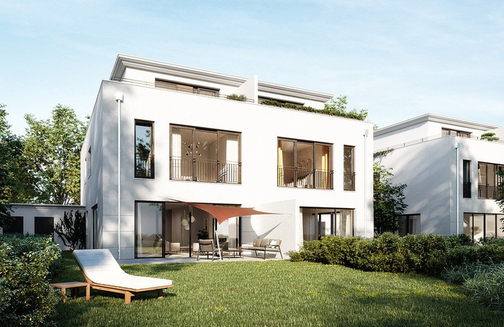 Buy Semi-detached house, House in Potsdam-Groß Glienicke - VERTINO, Leo-Bauer-Straße 8-12A