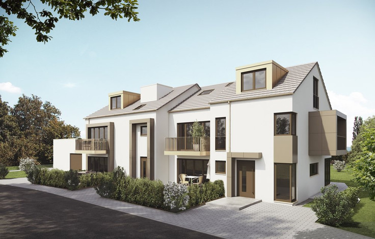 Buy Condominium, Terrace house, Corner-terrace house, House in Grafing - Wohnpark Birkenholz, Heilmannsiedlung 23