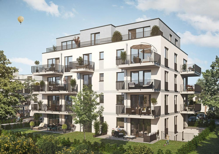 Buy Condominium, Maisonette apartment, Apartment building, Penthouse in Wesseling - Rheintalallee 8 - Am Birkenhang 8, Rheintalallee 8