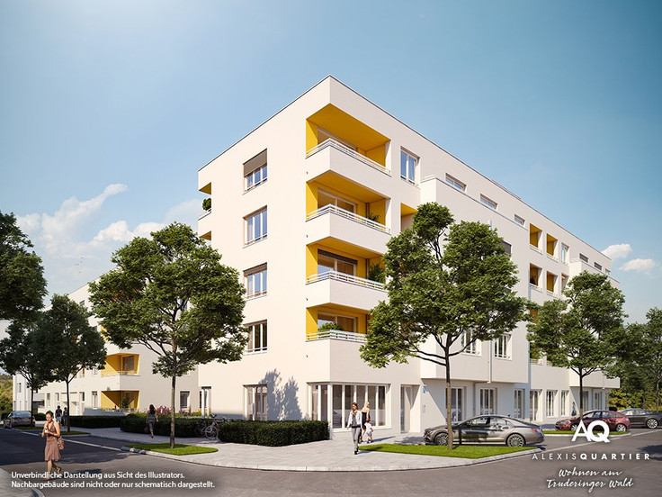 Buy Condominium in Munich-Perlach - ALEXISQUARTIER – Wohnen am Truderinger Wald, Alexisweg