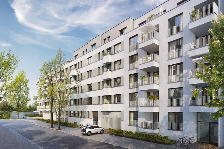 Buy Condominium in Berlin-Treptow-Köpenick - BUWOG Uferkrone Suno, Spreestraße 6-16
