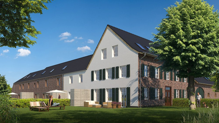 Buy Condominium, Apartment building, Renovation, Heritage listed in Neuss - Bejähringerhof, Bejähringerhof 1