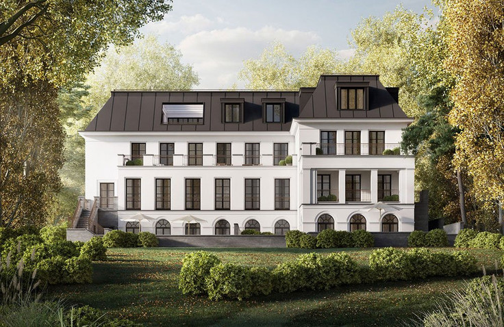 Buy Condominium, Apartment building in Berlin-Grunewald - HAUS BENNETT, Trabener Straße 68