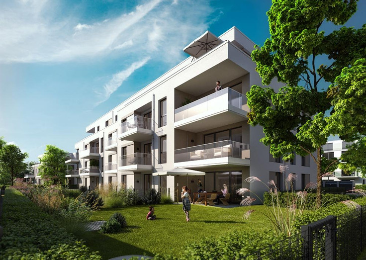 Buy Condominium, Penthouse in Fürth-Südstadt - Rednitz Juwel - 2. Bauabschnitt, Dambacher Straße