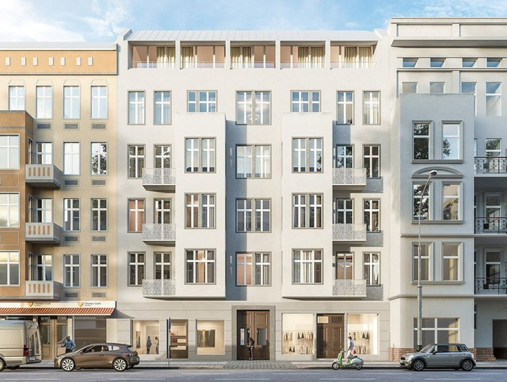 Buy Condominium, Apartment building, Renovation in Berlin-Charlottenburg - 54 Urban Residence Charlottenburg, Spandauer Damm 54