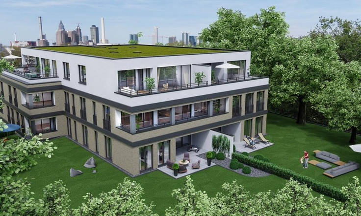 Buy Condominium in Frankfurt am Main-Niederrad - nemus REFUGIUM, Holzhecke 23
