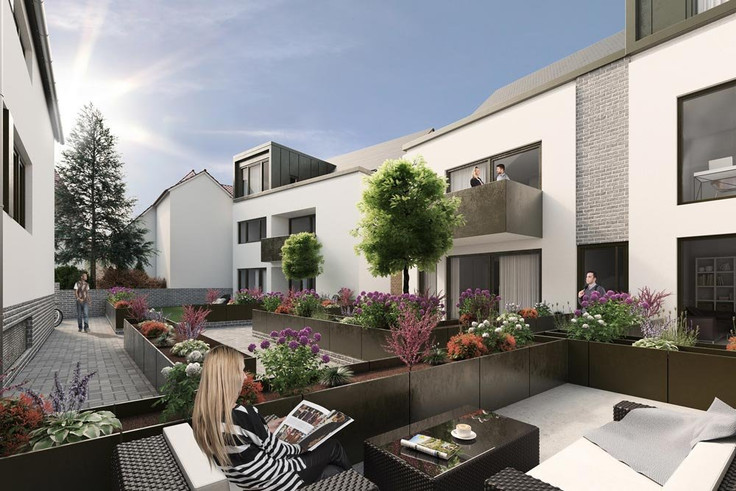 Buy Condominium in Mainz-Drais - Der Dreiseithof, Ober-Olmer-Straße 13