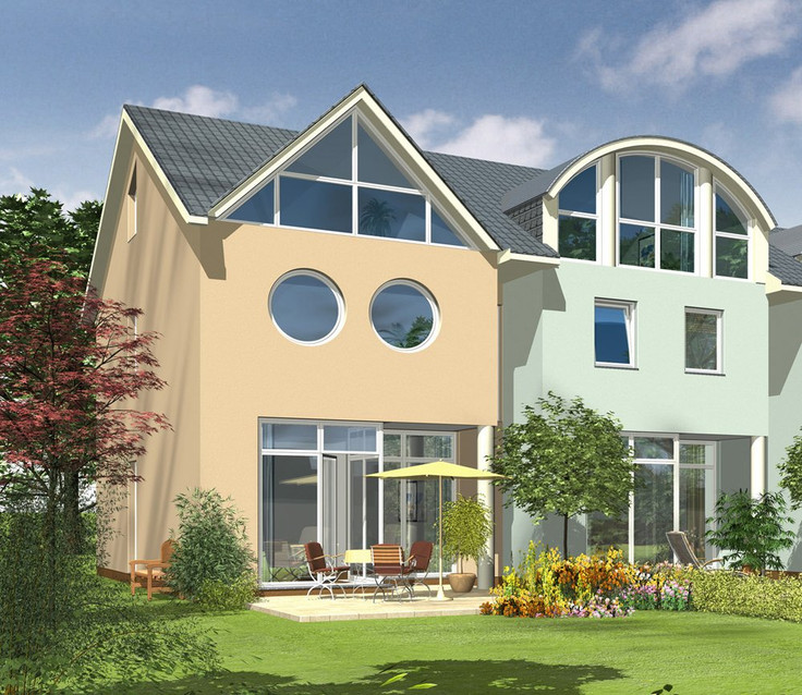 Buy Terrace house, House in Weyhe - Reihenhäuser Kirchweyhe, Dobbenweg 3