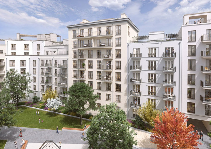 Buy Condominium, Loft apartment in Munich-Au - Wohnen am Nockherberg Süd, 