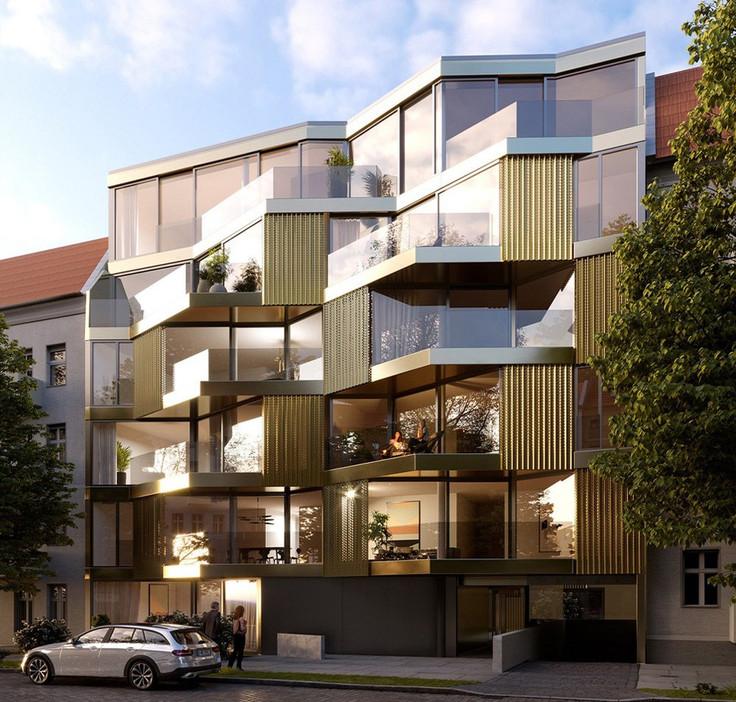 Buy Condominium, Apartment building in Berlin-Pankow - TOPAZ Berlin, Gaillardstraße 28