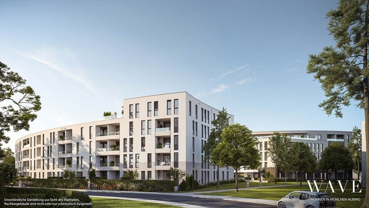 Buy Condominium in Munich-Aubing - WAVE - Wohnen in München-Aubing, Fritz-Bauer-Straße