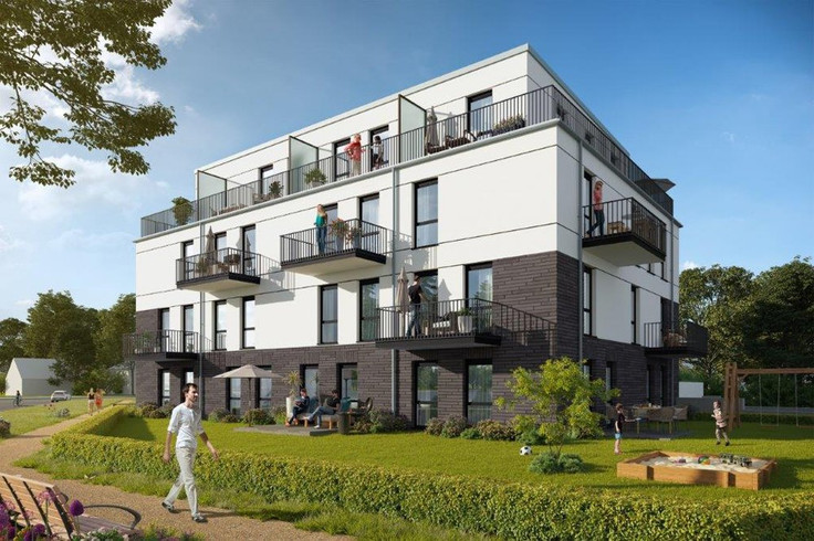 Buy Condominium in Hamburg-Langenhorn - Living Northside Hamburg, Langenhorner Chaussee