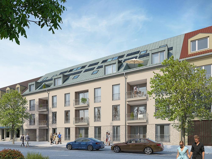 Buy Condominium, Investment property, Penthouse in Munich-Westpark - WALDO München, Waldfriedhofstraße 26
