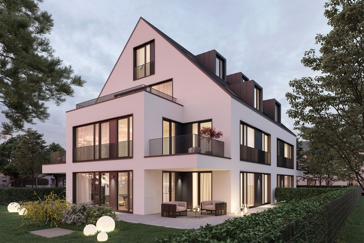 Buy Condominium, Ground-floor apartment in Munich-Nymphenburg - SAVOYENSTRASSE sieben, Savoyenstraße 7