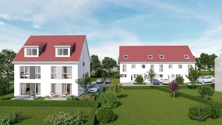 Buy Terrace house, House in Babenhausen (Hessen) - Wohnen an der Lache, Wilhelmstr. 44